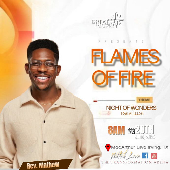 Copy of Fire Conference | PosterMyWall
