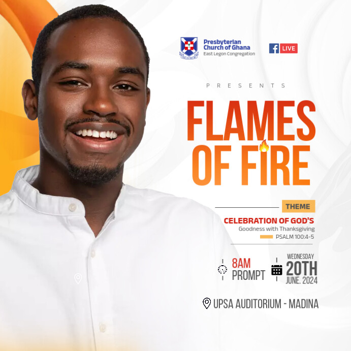 Fire Conference Template | PosterMyWall
