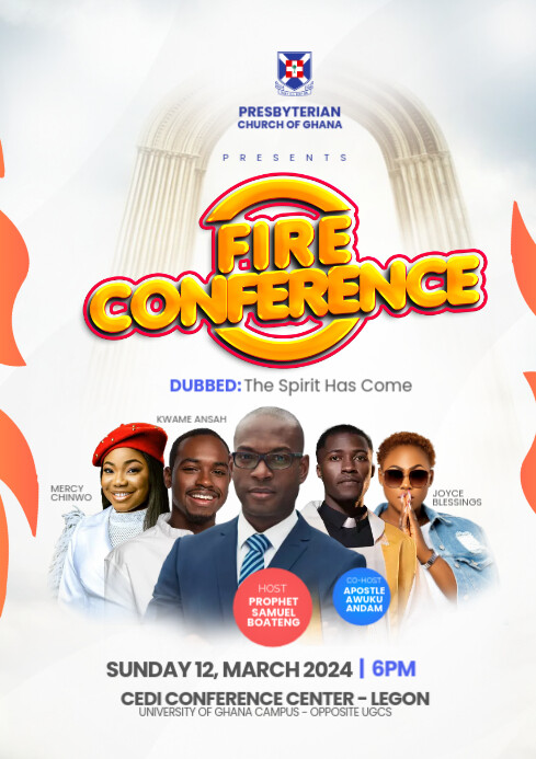 Fire Conference | PosterMyWall