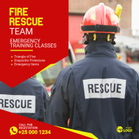 Fire Fighting Training Template | PosterMyWall