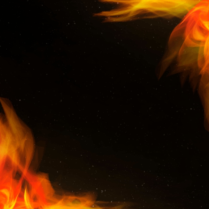 Copy of Fire flame background design flyer | PosterMyWall