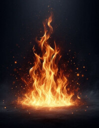fire Template | PosterMyWall
