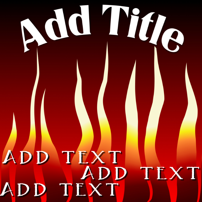 fire flames for instagrem post template postermywall