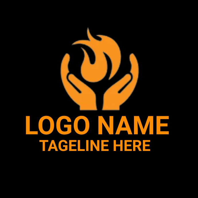 fire  logo template