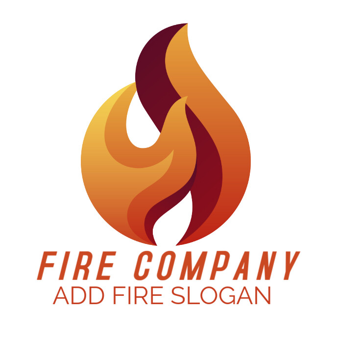 Logos Using Fire Fire Company Logo