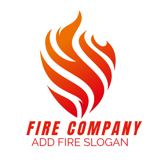 Fire Logo Sample FIRE LOGO Template | PosterMyWall