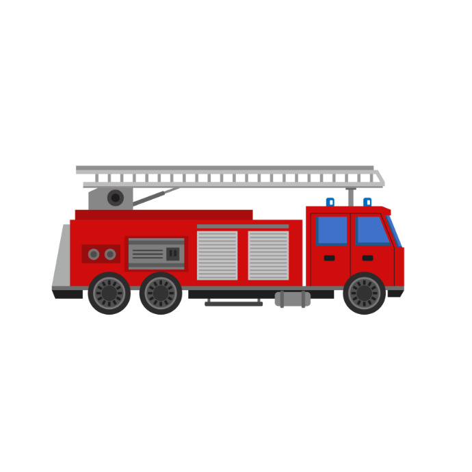 Fire Truck Template PosterMyWall