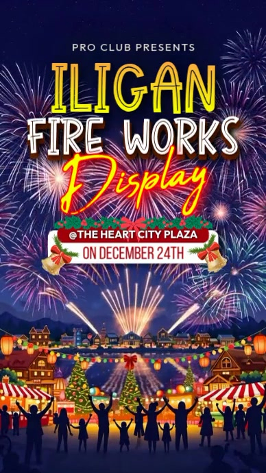 Fireworks Display Invitation Template | PosterMyWall