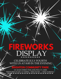 Fireworks Template | PosterMyWall