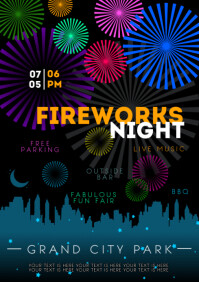 Firework Ict ict Template | PosterMyWall