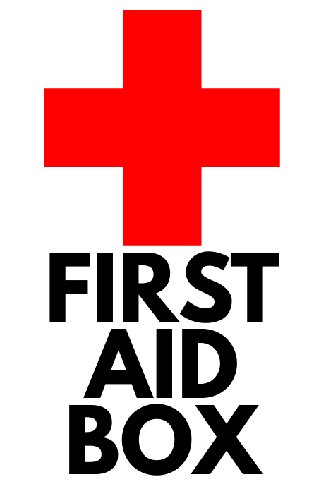 First Aid Box Here Poster Template | PosterMyWall