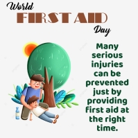 First Aid Day Template | PosterMyWall