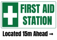 First Aid Emergency Signs A2 template