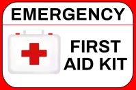 FIRST AID KIT Cartaz template