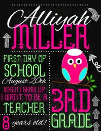 7 540 First Day Of School Customizable Design Templates