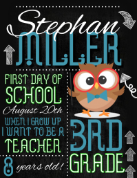 school picture day flyer template