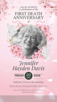 Image 10 for Heartfelt Death Anniversary Cards Templates