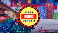 First Deposit Bonus Blog Header for Casino Games Blog-Kopfzeile template