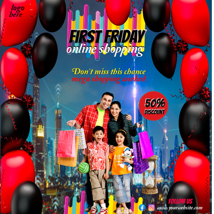 first friday Template | PosterMyWall