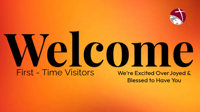 FIRST TIME VISITORS WELCOMEDesign Template | PosterMyWall