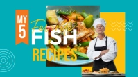 Fish Cooking YouTube Thumbnail Template