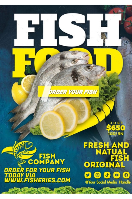 Copy of fish | PosterMyWall