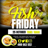 fish fry friday Iphosti le-Instagram template