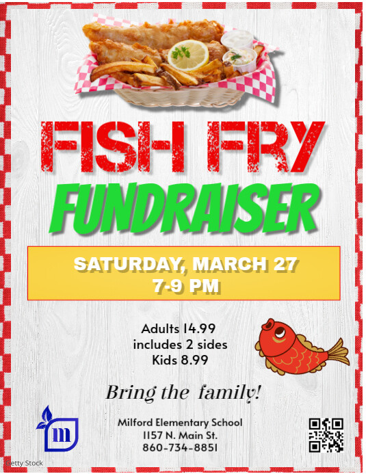 Copy of Fish Fry Fundraiser (US Letter) | PosterMyWall