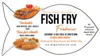 Fish Fry Fundraiser Twitter post Iphosti le-Twitter template