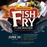 Fish Fry Instagram Post template