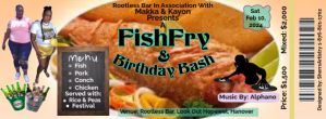 Fish Fry Tickets Facebook 封面图片 template