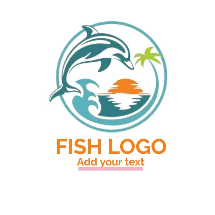 fish logo template