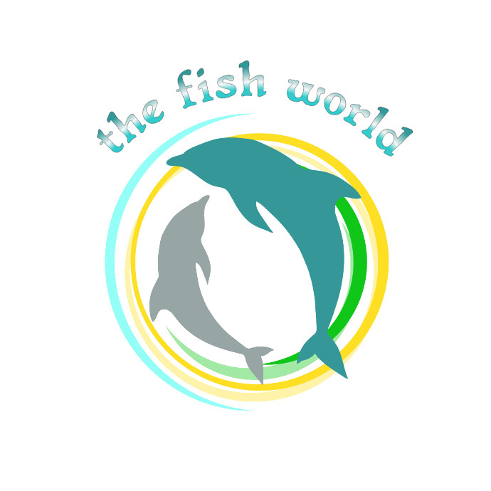 Fish logo โลโก้ template