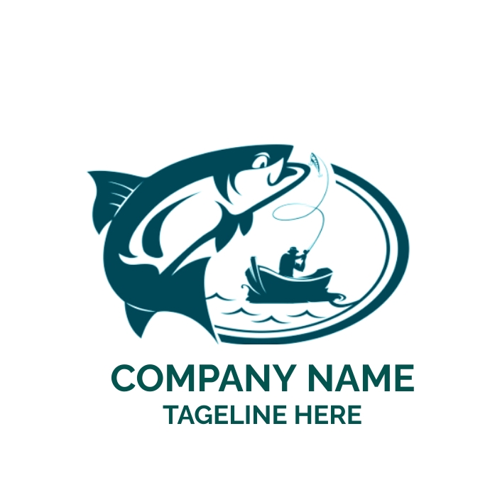 Fish Logo Tutorial Fishing Logo Vector
