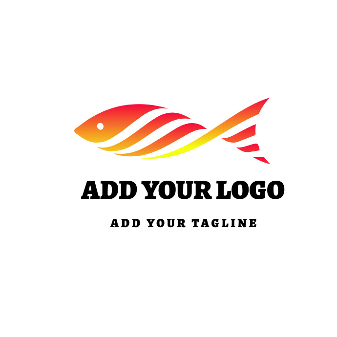 FISH LOGO/FISH BUSINESS LOGO/FISH COMPANY LOG Template | PosterMyWall