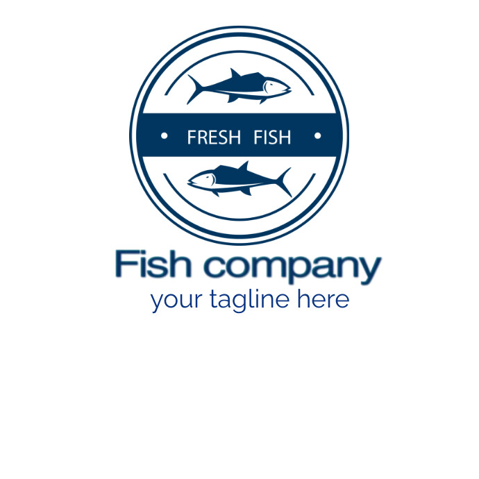 Fish logo fish company logo Template | PosterMyWall