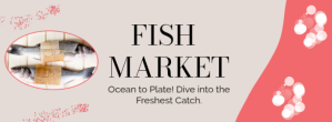 White Fish Market Facebook Cover Facebook Cover Photo Template