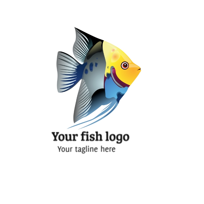 Fish template logo | PosterMyWall