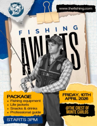 Branco Fishing Trip ใบปลิว Template