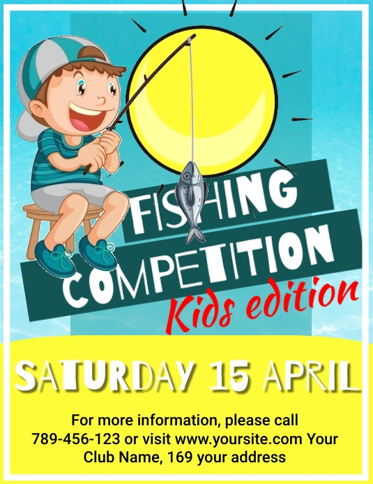 FISHING COMPETITION (1) Template | PosterMyWall