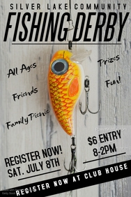 900 Fishing Tournament Template Customizable Design Templates