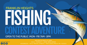 Azul Fishing Contest Facebook Shared Image Template