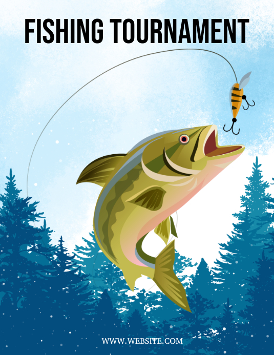 Fishing Tournament Template PosterMyWall