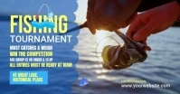 Fishing Tournament Facebook Shared Image Template