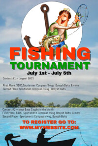 customizable design templates for fishing tournament template fishing tournament flyers