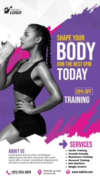 Fitness Ad Template Instagram Story