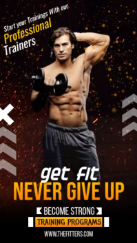 Fitness Ads Instagram Story template