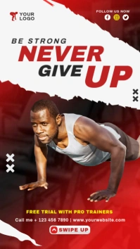 Fitness Ads Instagram Story template