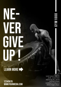 Fitness and GYM A2 template