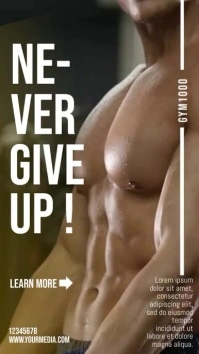 Fitness and GYM Instagram Story template